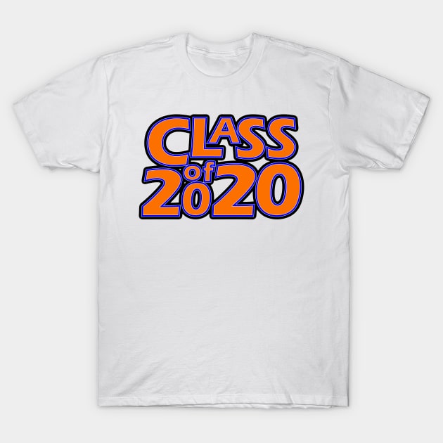 Grad Class of 2020 T-Shirt by gkillerb